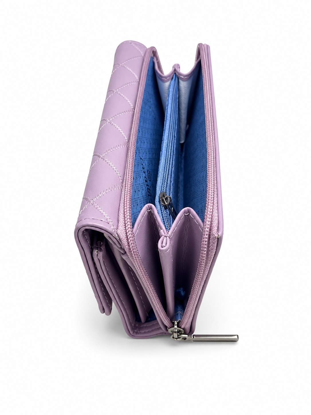 BATUTA Women’s Long Wallet | PU Leather Clutch Wallet for Women | 2 Zip | Multiple Card Slots | Cash & Mobile Holder
