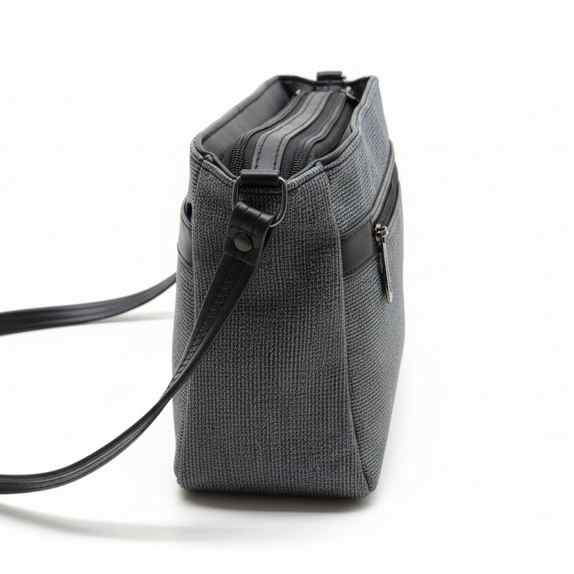 BATUTA HUB Women Crossbody Sling Bag | Premium PU Leather Small Side Bag for Girls & Ladies | Adjustable Strap | Multiple Zipper Pockets | Lightweight Daily Use Purse