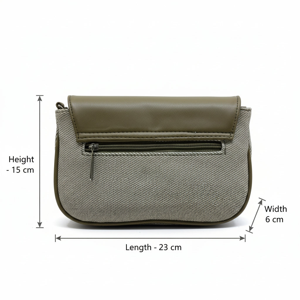 BATUTA HUB Women Crossbody Sling Bag | Premium PU Leather Side Bag for Girls & Ladies | Adjustable Strap | Multiple Zipper Pockets | Lightweight Daily Use Purse