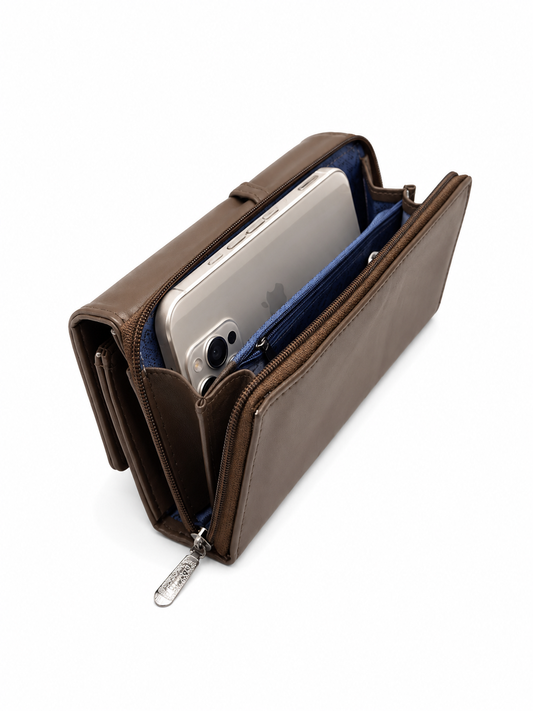 BATUTA Women’s Premium Long Wallet for Women | PU Leather Clutch Wallet | Multiple Card Slots | Cash & Coin Pocket | Stylish Ladies Purse