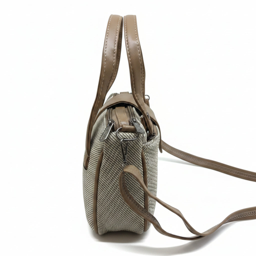 Women Mini Handbag with Sling Strap | Small Stylish Hand Carry Bag | Multi Compartment