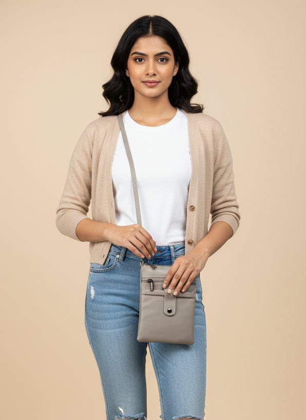 BATUTA Cross Body Mobile Bag for Women: Small Phone Purse Stylish Gift Pouch - Ideal for Girls and Ladies