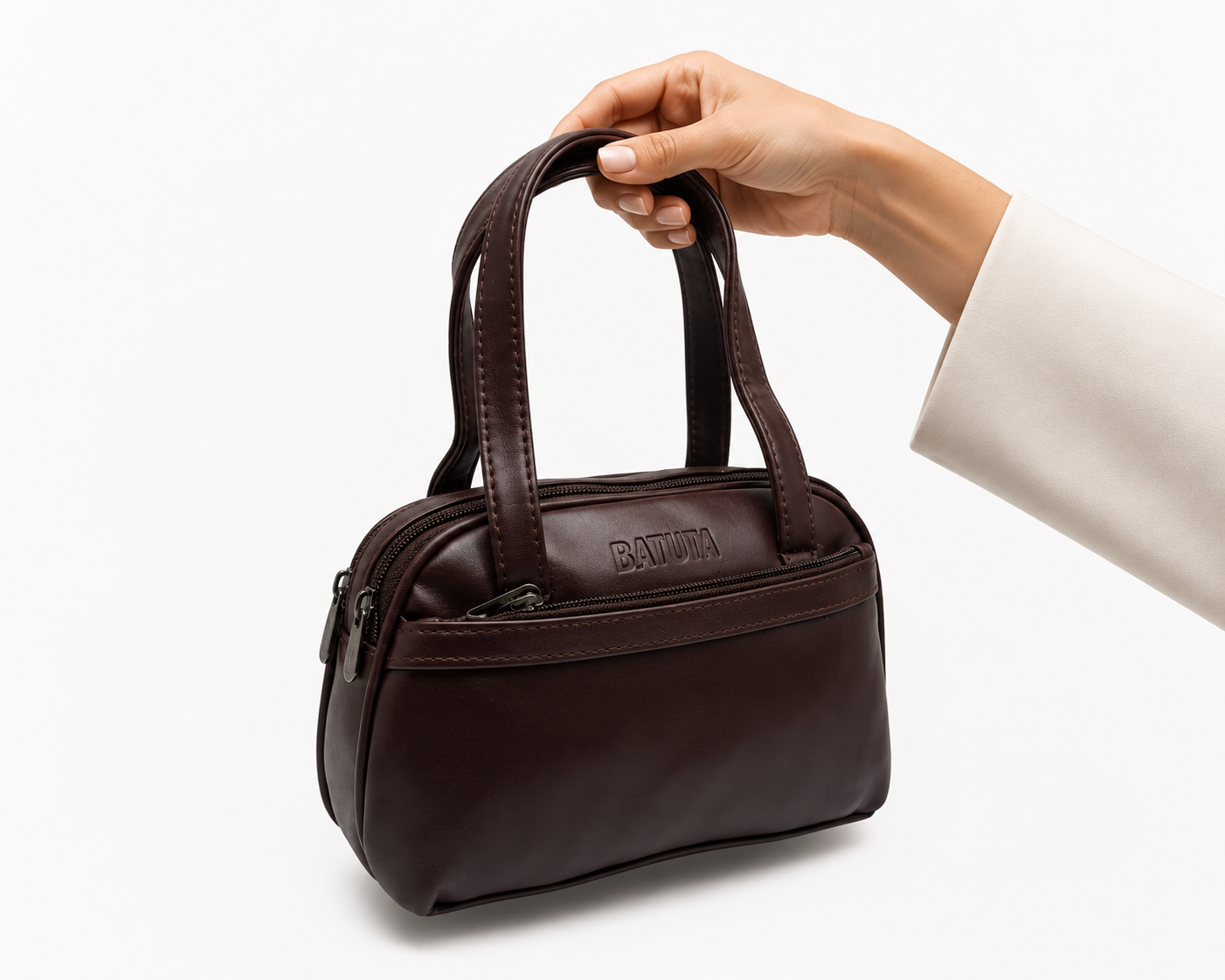 BATUTA HUB  Small Hand Bag for Women, PU Leather, Stylish and Lightweight, Top Hand Held Bag