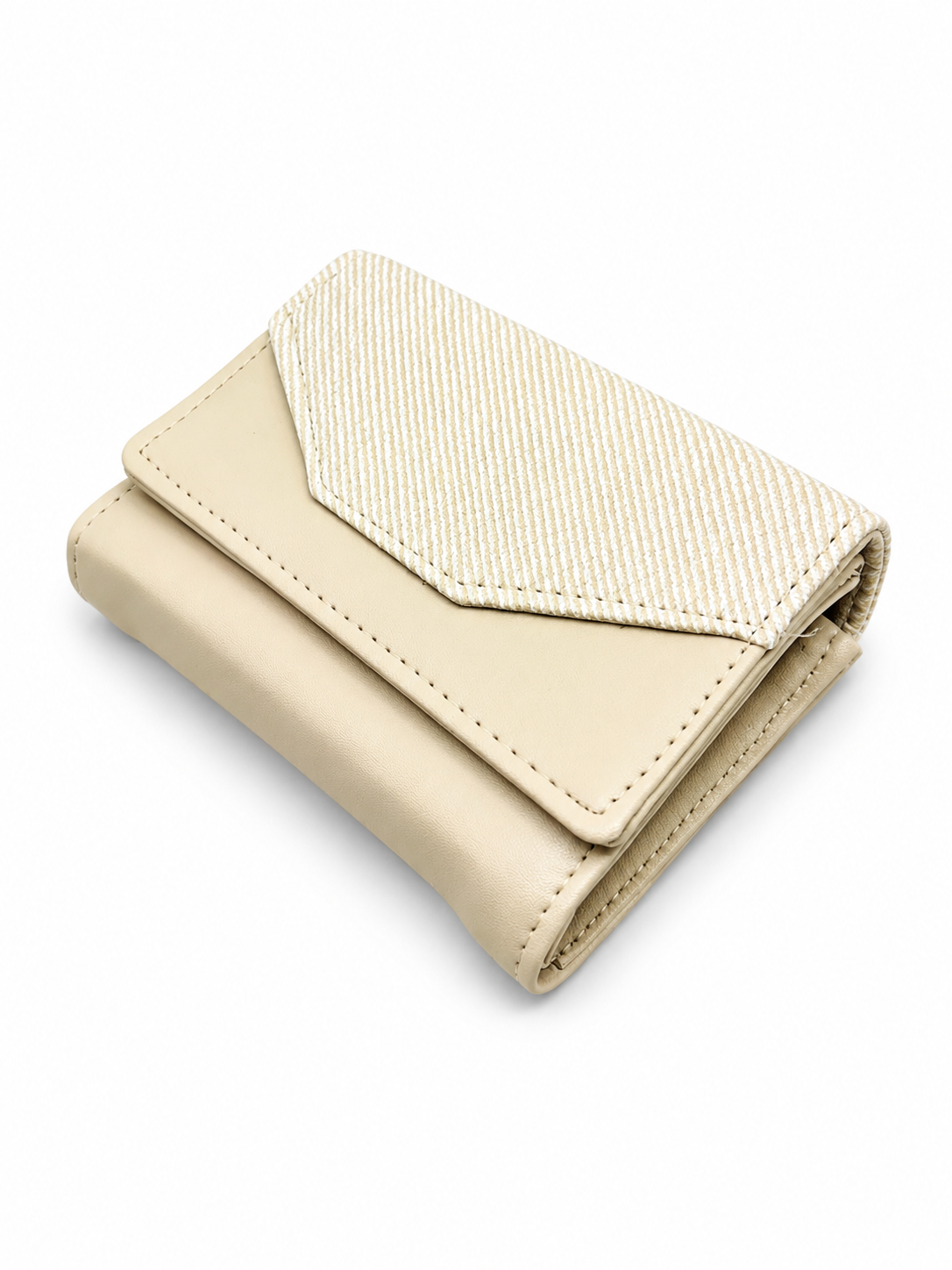 BATUTA Women Bi-Fold PU Leather Wallet | Card Holder | Coin Pocket | Compact Ladies Wallet | Olive Grey