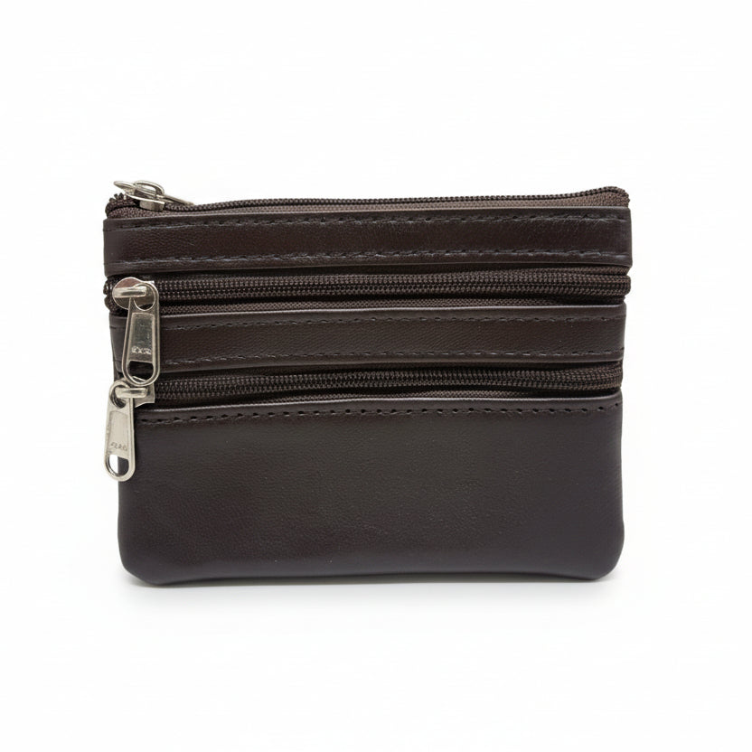 Coin Purse Genuine Leather Organiser Card Holder Pouch Case Wallets Blouse Purse for Women and Girls Pack of one