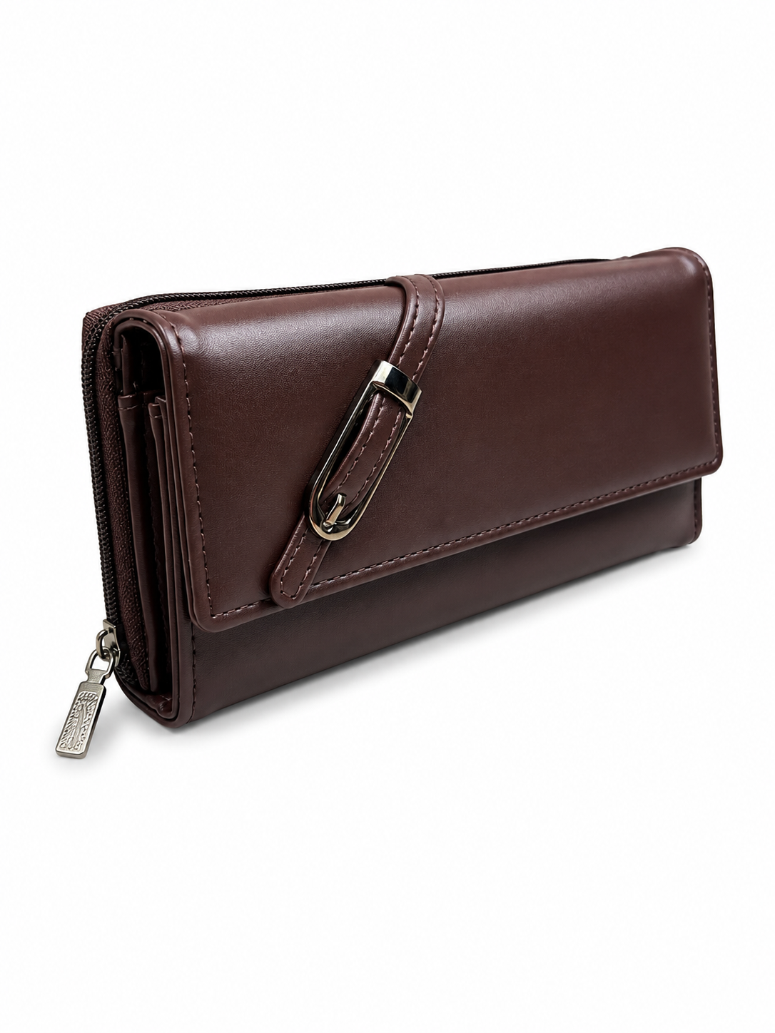 BATUTA Women’s Premium Long Wallet for Women | PU Leather Clutch Wallet | Multiple Card Slots | Cash & Coin Pocket | Stylish Ladies Purse