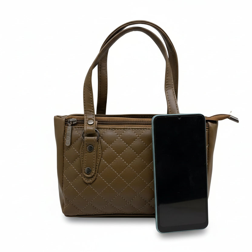 BATUTA HUB Small Hand Bag for Women, PU Leather, Stylish and Lightweight, Top Hand Held Bag