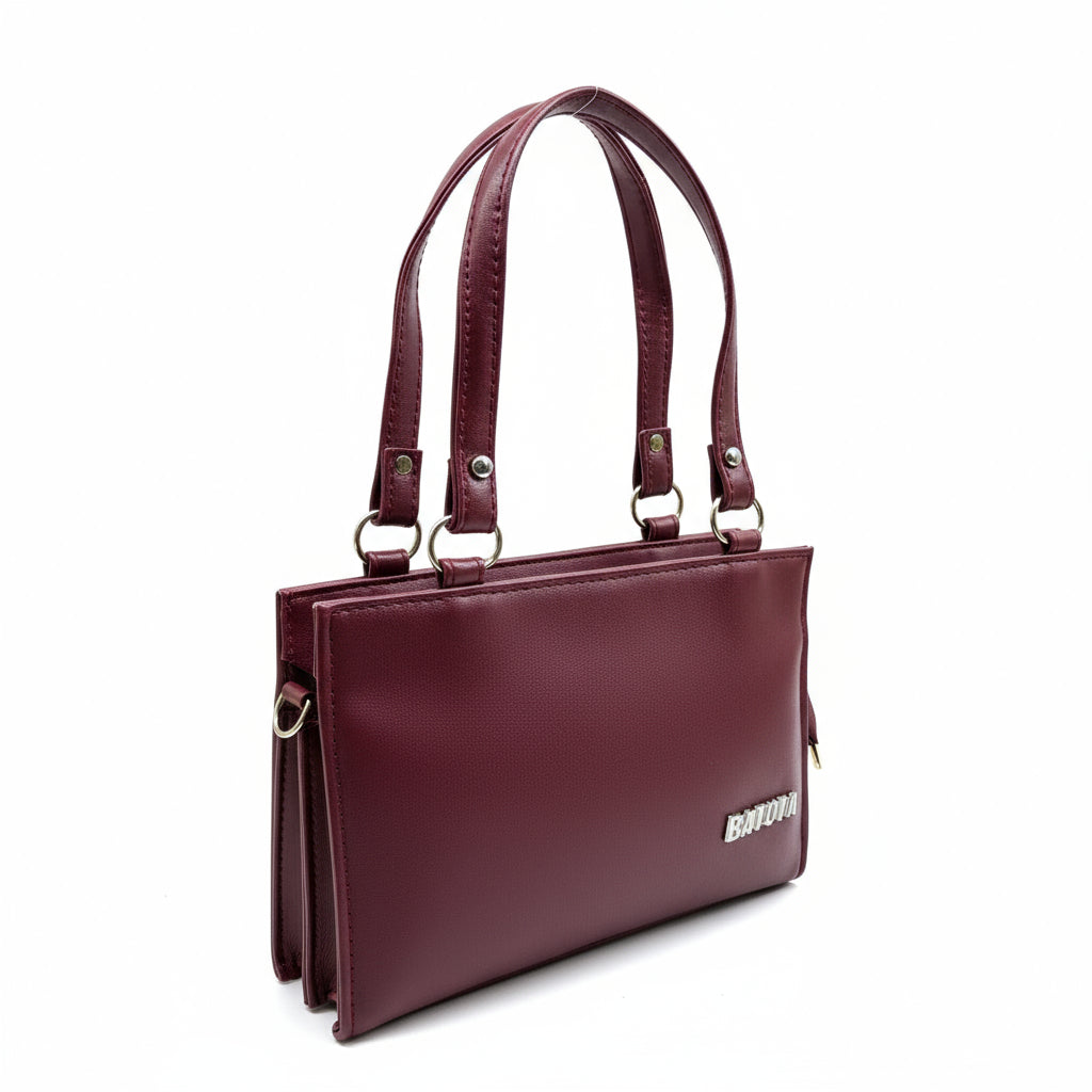 BATUTA Luxury Leather Large Capacity Bag for Women – Stylish PU Leather Satchel Handbag with Multiple Pockets Perfect Travel Bag for Women and Girls