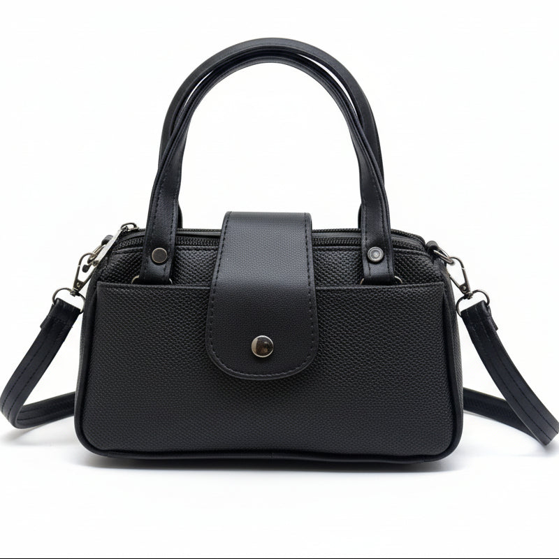 Women Mini Handbag with Sling Strap | Small Stylish Hand Carry Bag | Multi Compartment