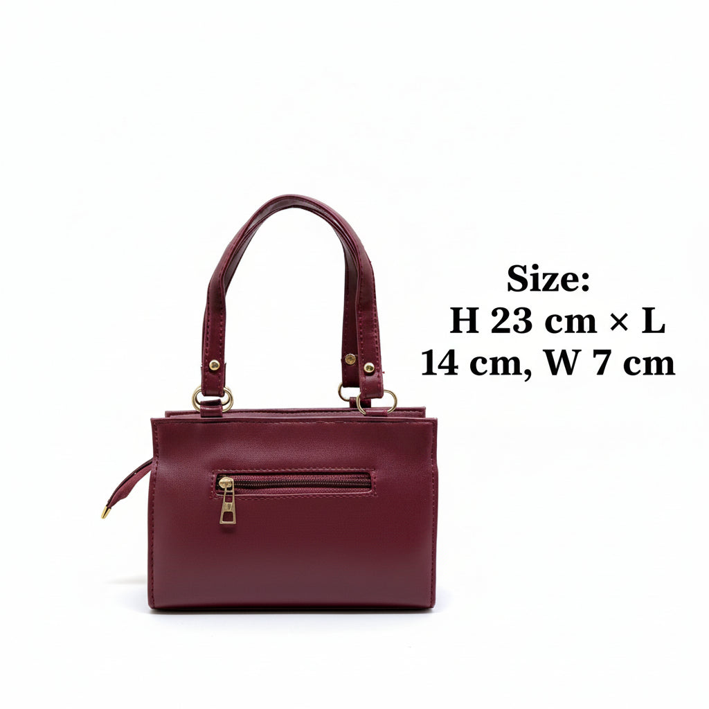 BATUTA Luxury Leather Large Capacity Bag for Women – Stylish PU Leather Satchel Handbag with Multiple Pockets Perfect Travel Bag for Women and Girls