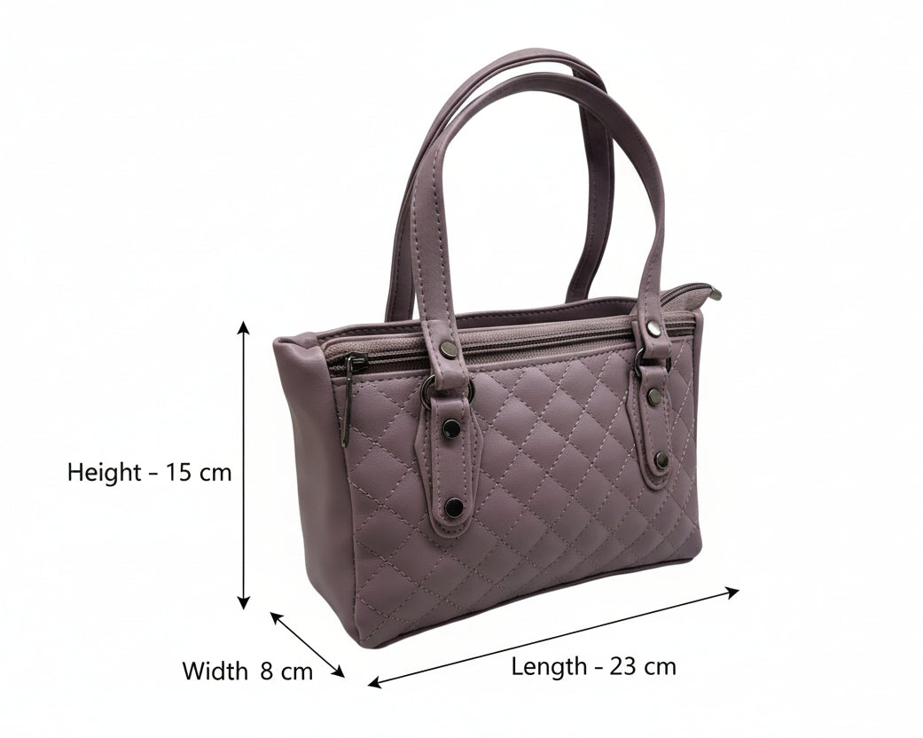 BATUTA HUB Small Hand Bag for Women, PU Leather, Stylish and Lightweight, Top Hand Held Bag