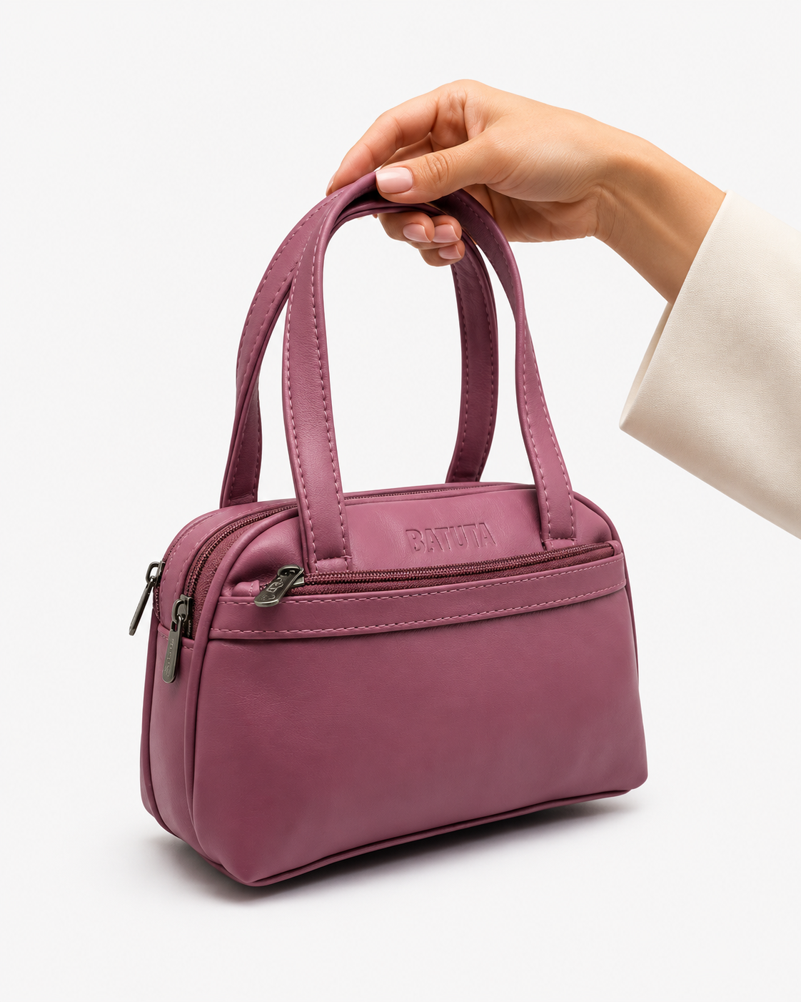 BATUTA HUB  Small Hand Bag for Women, PU Leather, Stylish and Lightweight, Top Hand Held Bag
