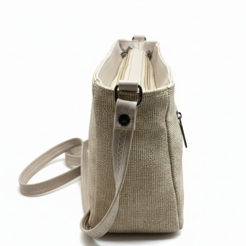 BATUTA HUB Women Crossbody Sling Bag | Premium PU Leather Small Side Bag for Girls & Ladies | Adjustable Strap | Multiple Zipper Pockets | Lightweight Daily Use Purse