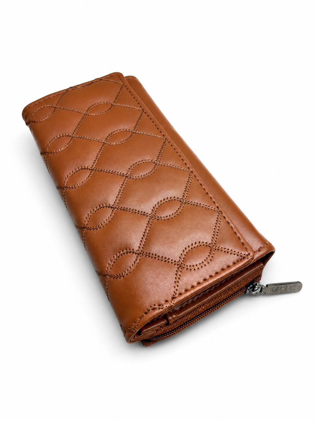 BATUTA Women’s Long Wallet | PU Leather Clutch Wallet for Women | 2 Zip | Multiple Card Slots | Cash & Mobile Holder