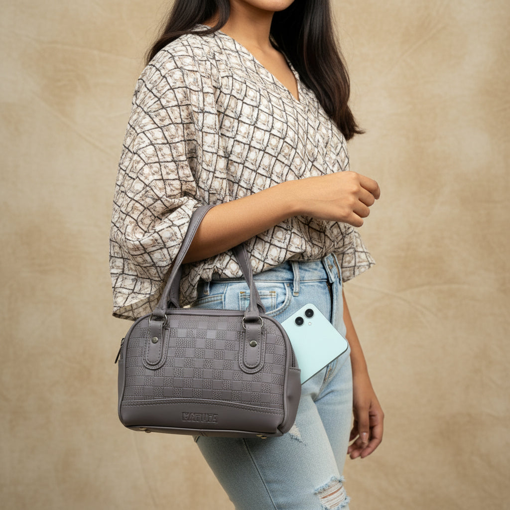 Small Handheld bag for Women, PU Leather, Stylish and Lightweight