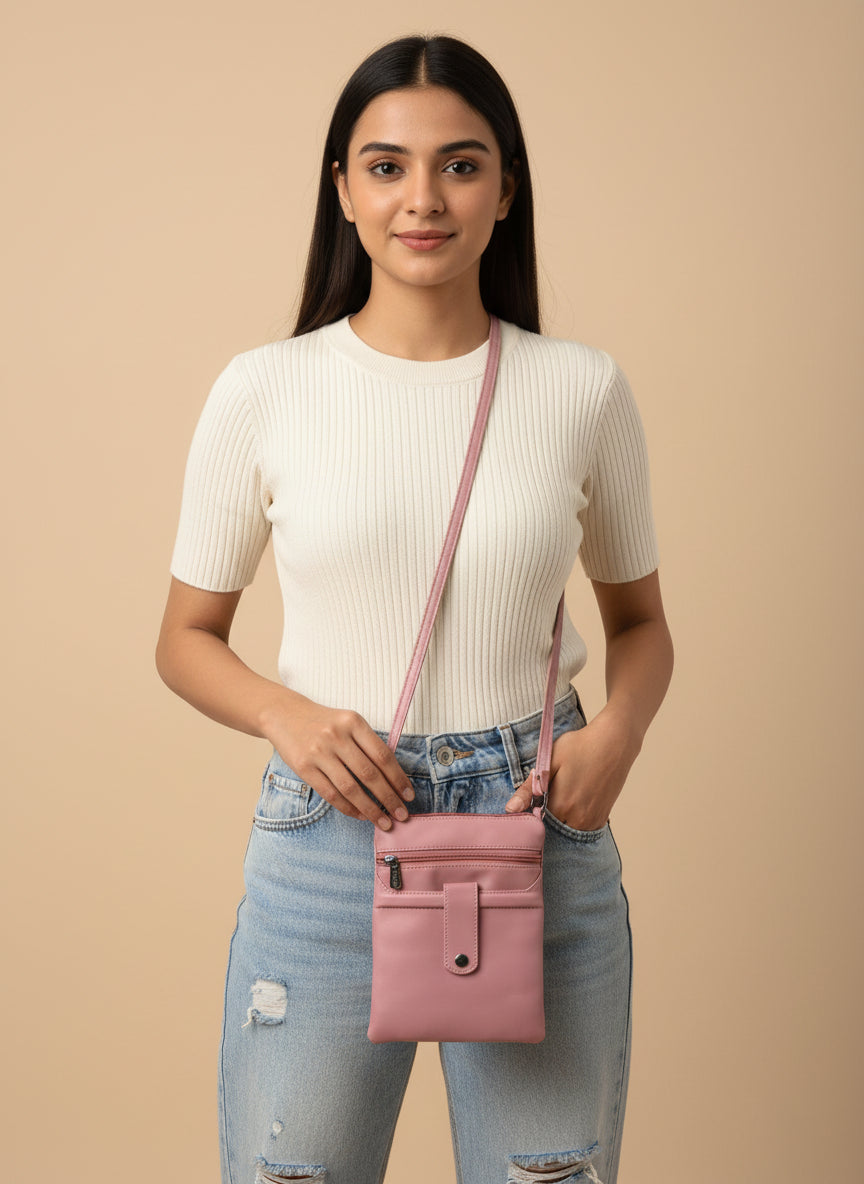 BATUTA Cross Body Mobile Bag for Women: Small Phone Purse Stylish Gift Pouch - Ideal for Girls and Ladies