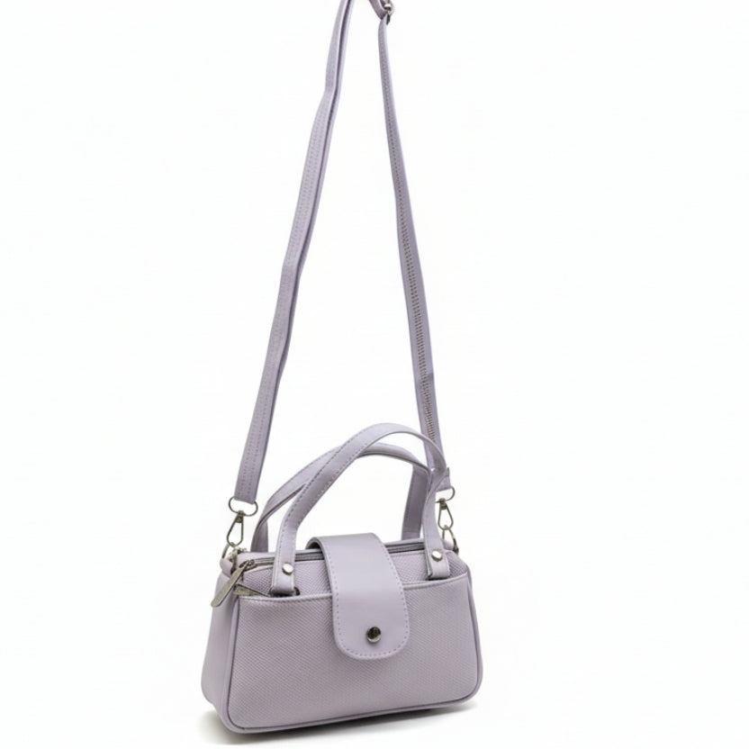Women Mini Handbag with Sling Strap | Small Stylish Hand Carry Bag | Multi Compartment
