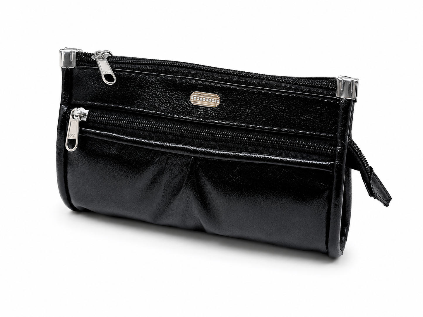 Multiple Pocket  Artificial Leather Clutch for Women