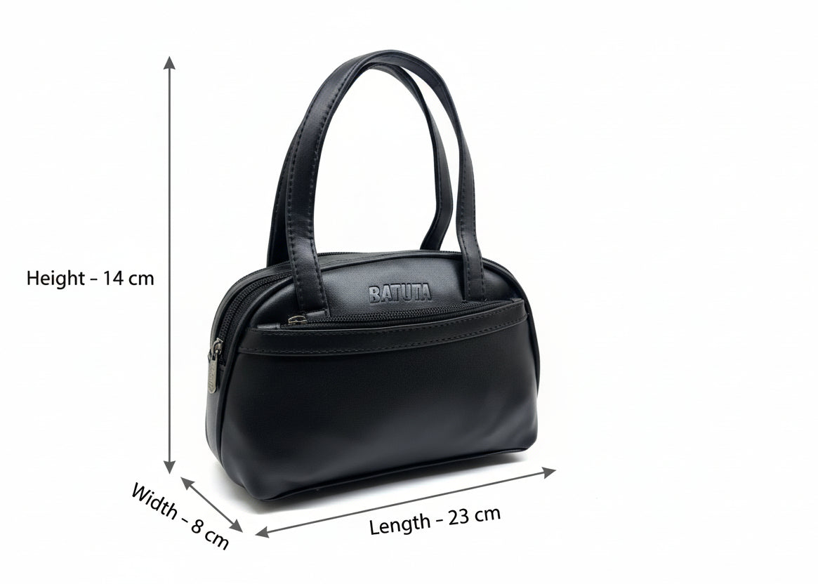BATUTA Small Hand Bag for Women, PU Leather, Stylish and Lightweight, Top Hand Held Bag