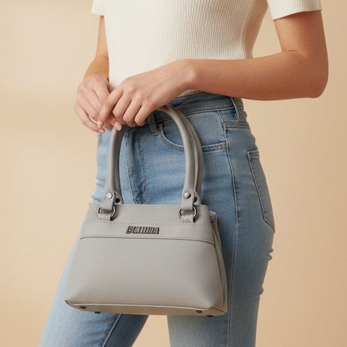 BATUTA HUB Small Hand Bag for Women, PU Leather, Stylish and Lightweight, Top Hand Held Bag