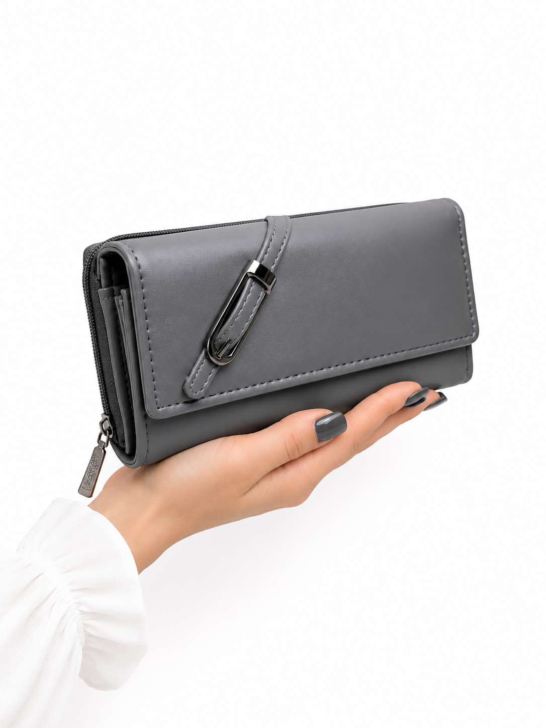 BATUTA Women’s Premium Long Wallet for Women | PU Leather Clutch Wallet | Multiple Card Slots | Cash & Coin Pocket | Stylish Ladies Purse