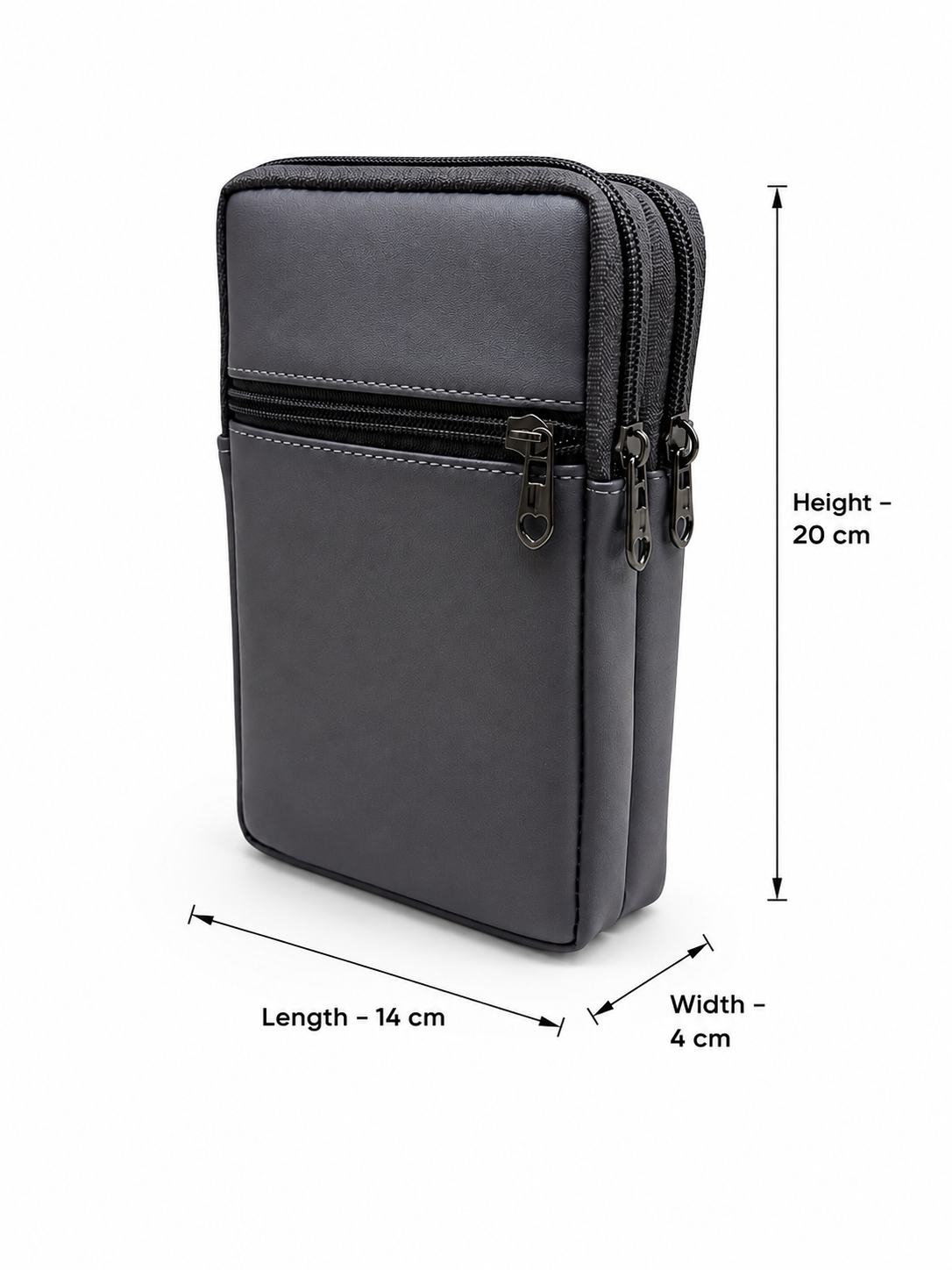 BATUTA HUB Women Crossbody Sling Bag | Premium PU Leather Small Size Bag for Girls & Ladies | Adjustable Strap | Multiple Zipper Pockets | Lightweight Daily Use Purse