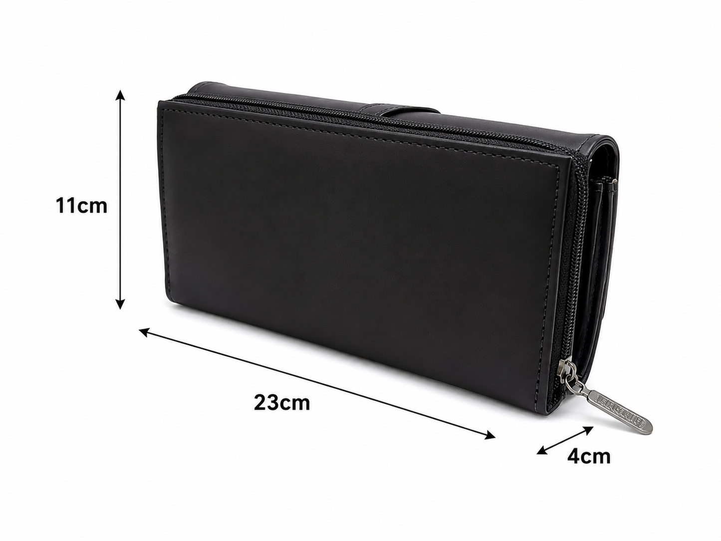 BATUTA Women’s Premium Long Wallet for Women | PU Leather Clutch Wallet | Multiple Card Slots | Cash & Coin Pocket | Stylish Ladies Purse