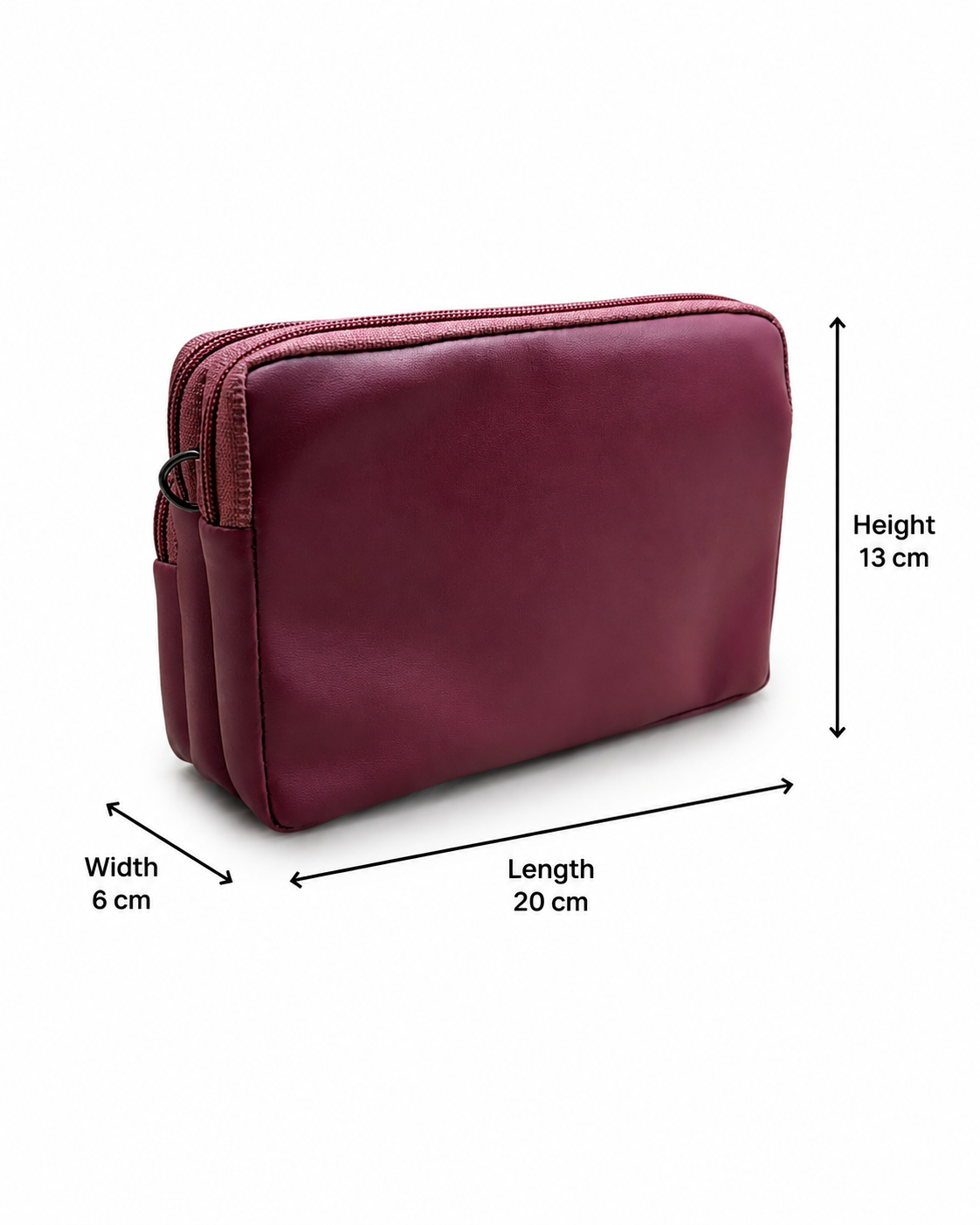 Women's Premium Crossbody Sling Bag | Triple Zip | Spacious Everyday Shoulder Bag