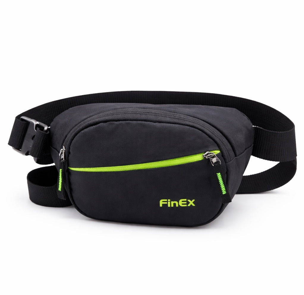 Waist Bag for Men & Women Water-Resistant Travel Fanny Pack Adjustable Belt Crossbody Chest Bag