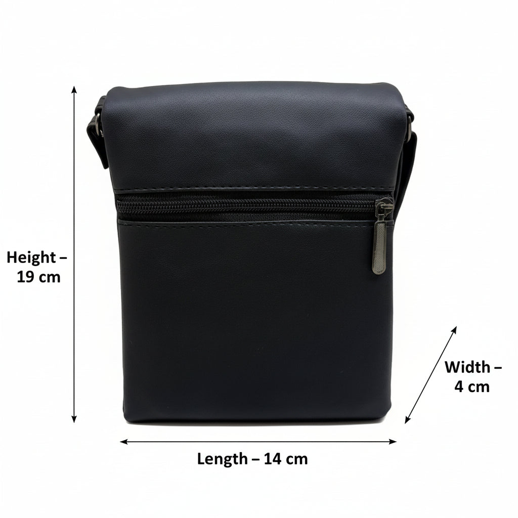 BATUTA HUB Women Crossbody Sling Bag | Premium PU Leather Small Side Bag for Girls & Ladies | Adjustable Strap | Multiple Zipper Pockets | Lightweight Daily Use Purse