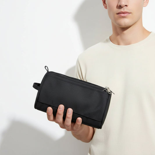 BATUTA Toiletry Bag for Men & Women, Travel Pouch for Toiletries Shaving Kit & Cosmetics, Water Resistance Pouch for Travel Accessories, Organizer Travel Pouch for Make Up,