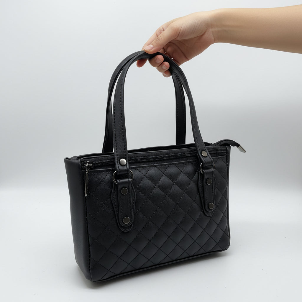 BATUTA HUB Small Hand Bag for Women, PU Leather, Stylish and Lightweight, Top Hand Held Bag