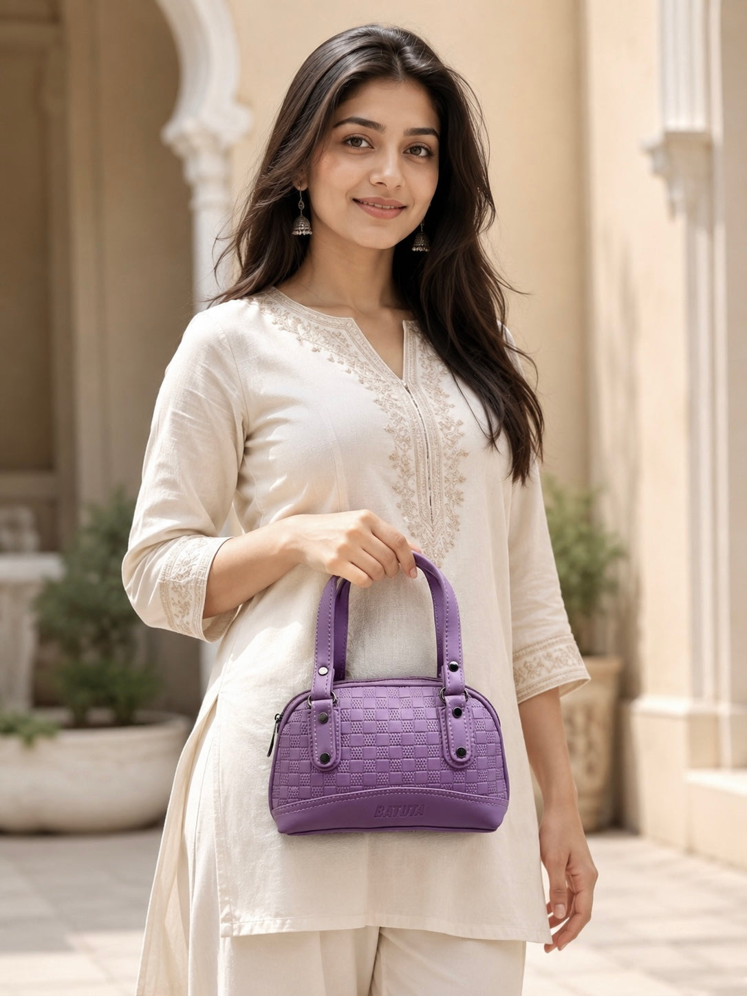 Small Handheld bag for Women, PU Leather, Stylish and Lightweight