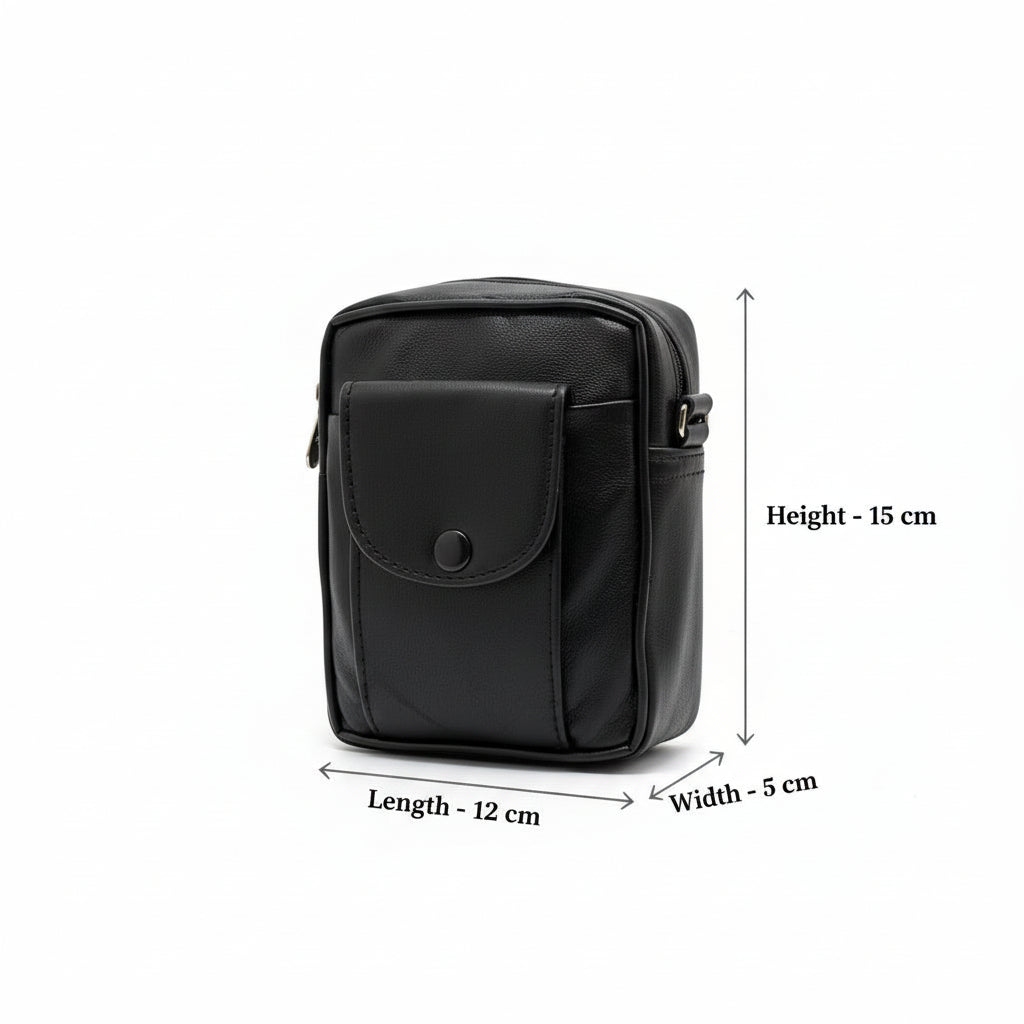 Batuta Small Leather Sling Bag Man and Women