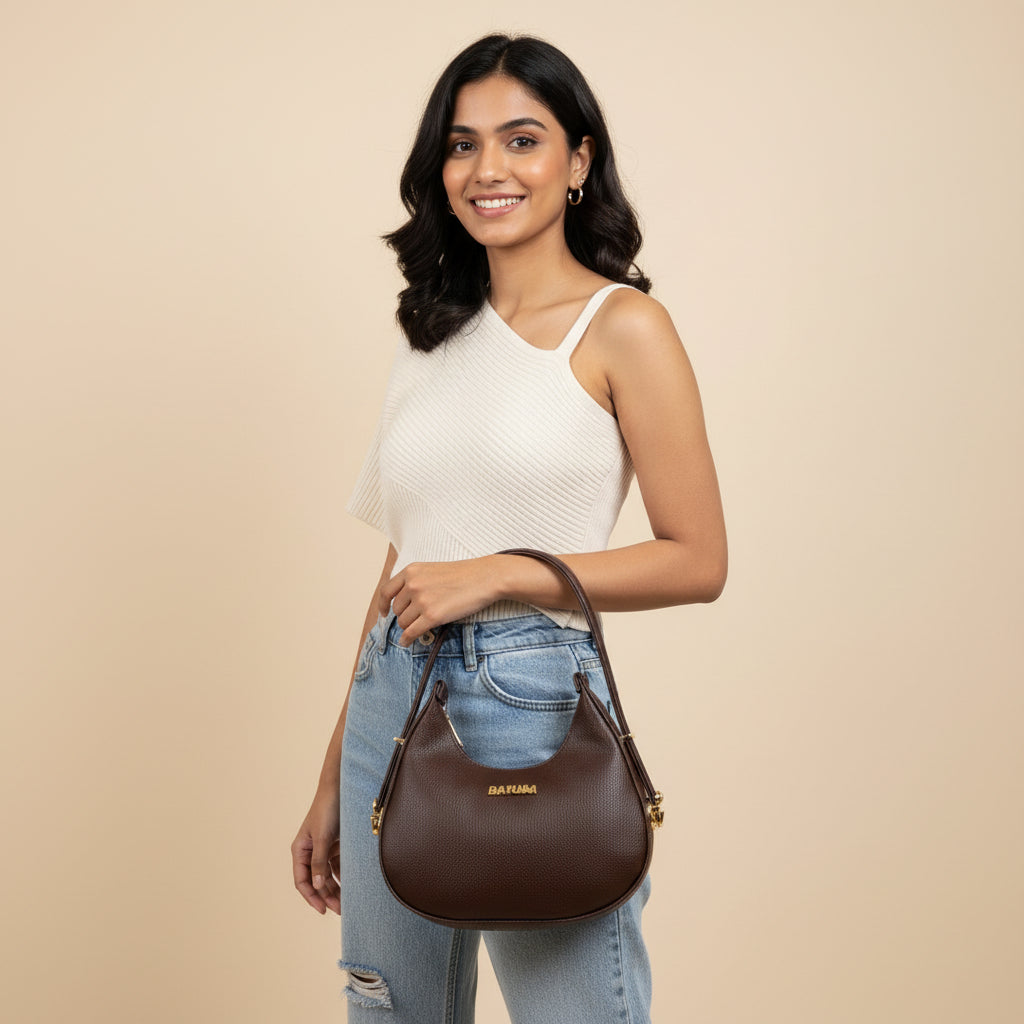 BATUTA Shoulder Bag For Woman Stylish | Small Womens Handbag | For Traveling, Party & Everyday Use | Gift For Women