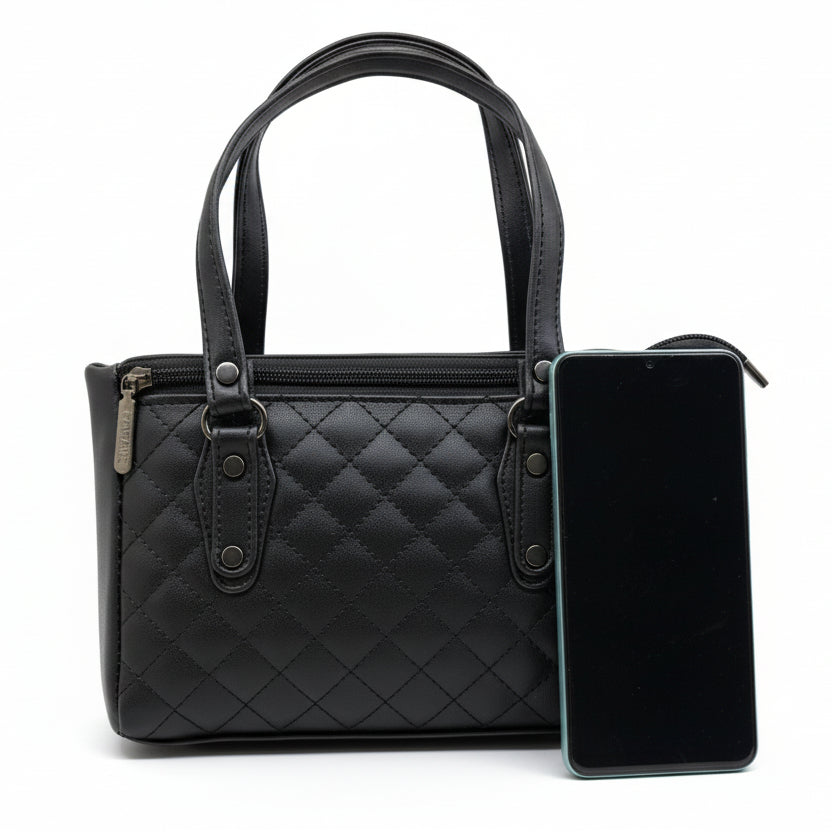 BATUTA HUB Small Hand Bag for Women, PU Leather, Stylish and Lightweight, Top Hand Held Bag