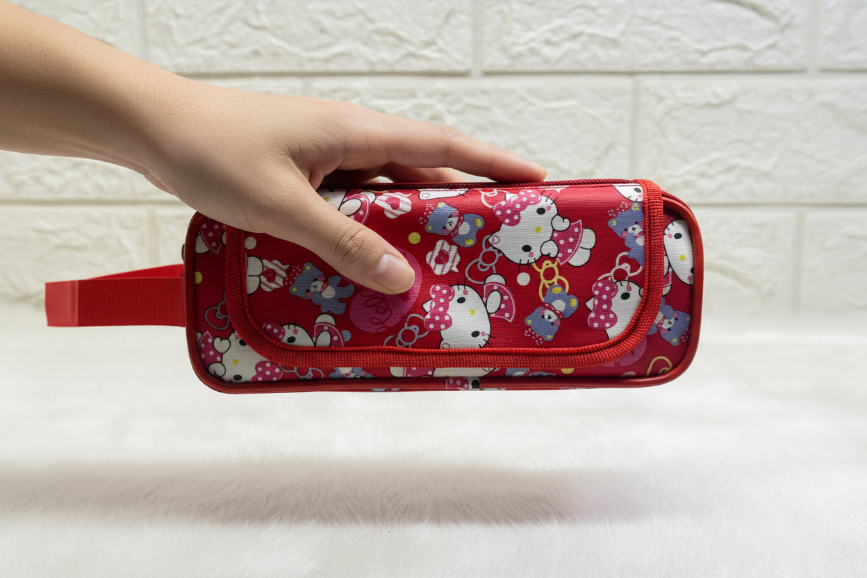 Pencil Pouch Big Capacity Pencil Pen Case Office College School Large Storage High Capacity Bag Pouch Holder Bag Organizer