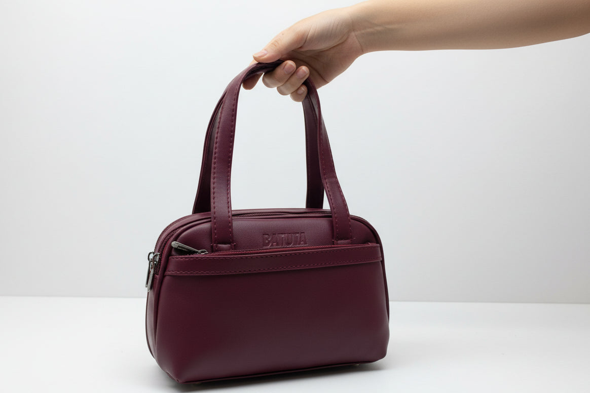 BATUTA Small Hand Bag for Women, PU Leather, Stylish and Lightweight, Top Hand Held Bag