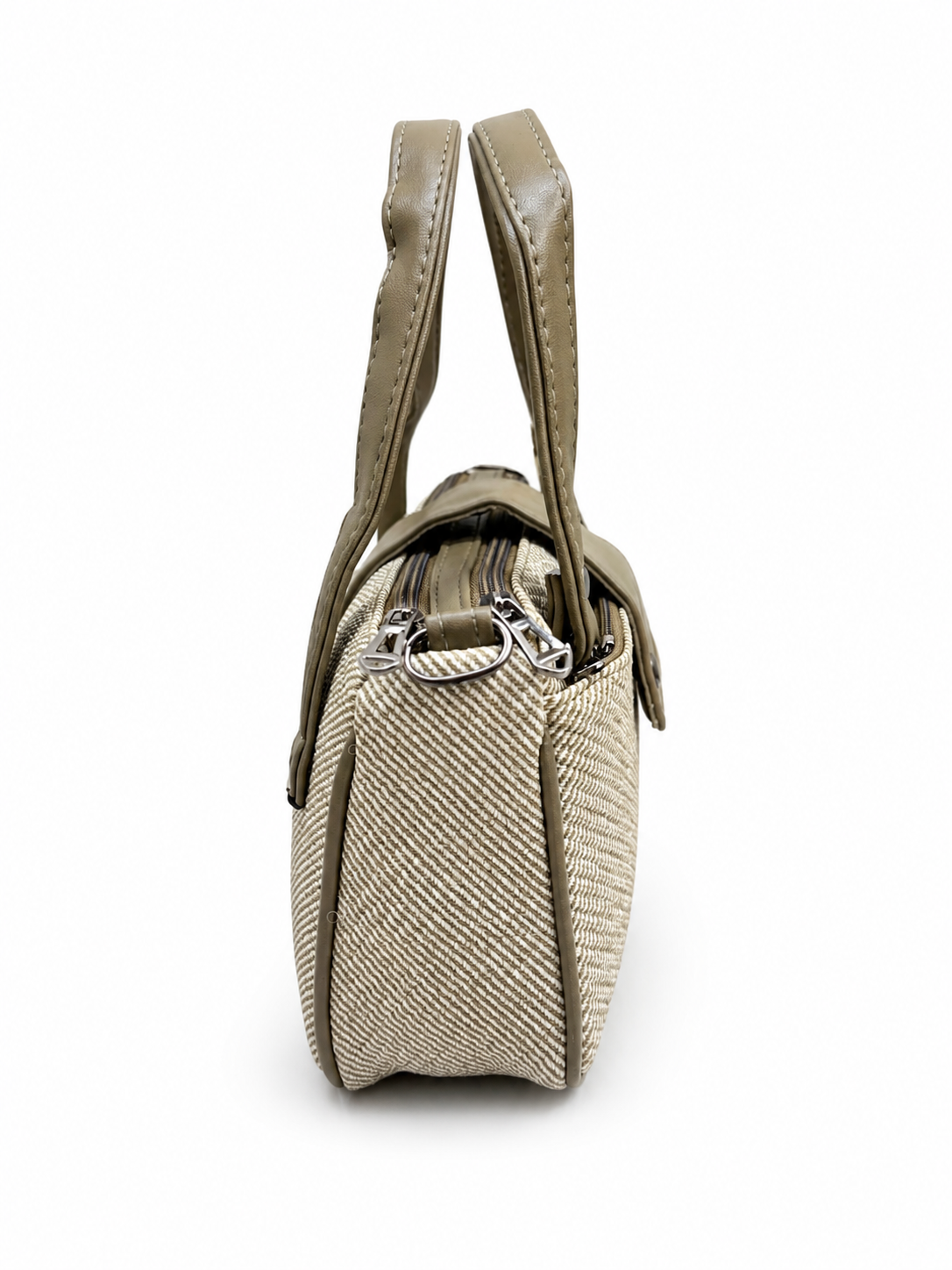 Women’s Stylish Handbag with Detachable Sling Strap | Multi-Pocket Casual Tote Bag for Daily Use