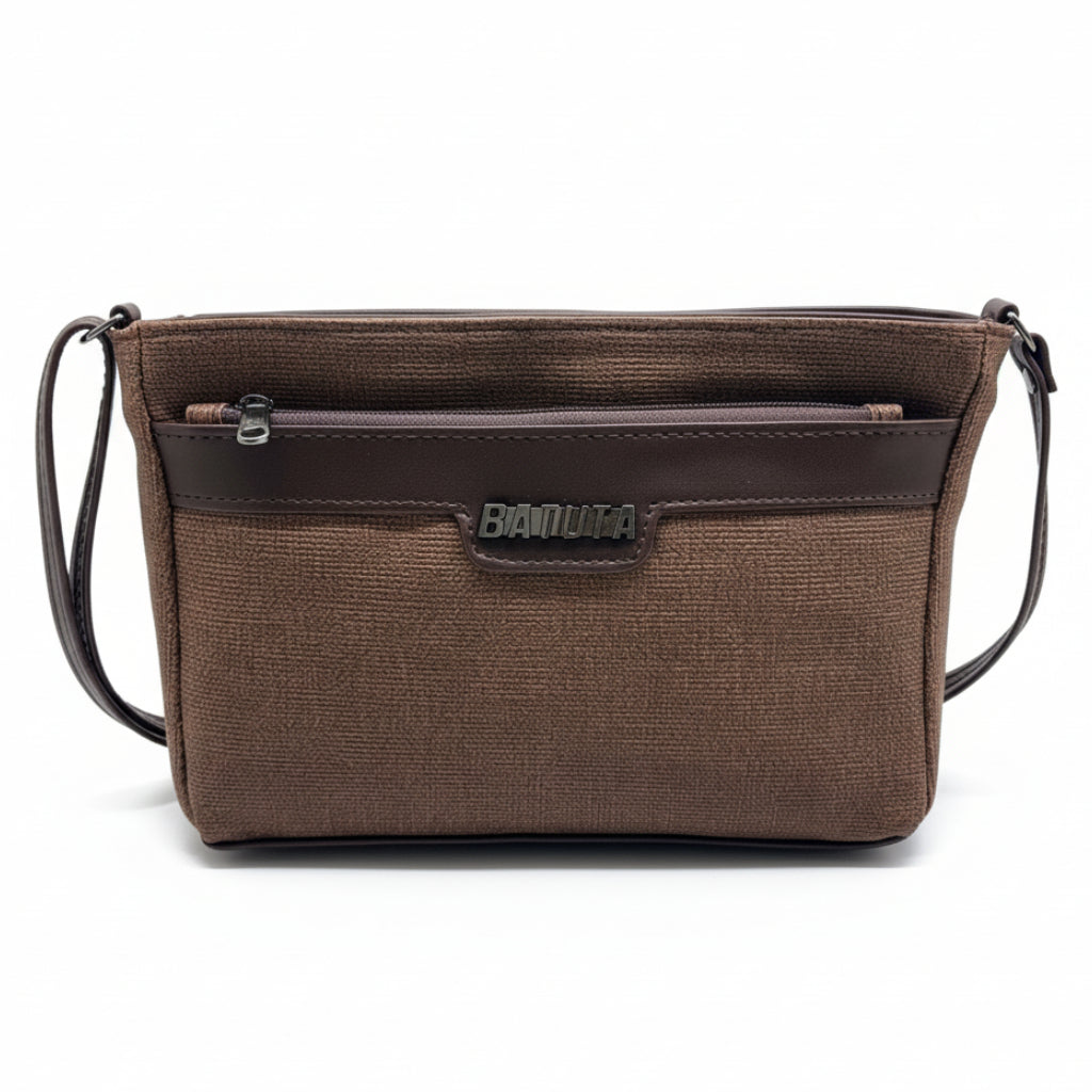 BATUTA HUB Women Crossbody Sling Bag | Premium PU Leather Small Side Bag for Girls & Ladies | Adjustable Strap | Multiple Zipper Pockets | Lightweight Daily Use Purse
