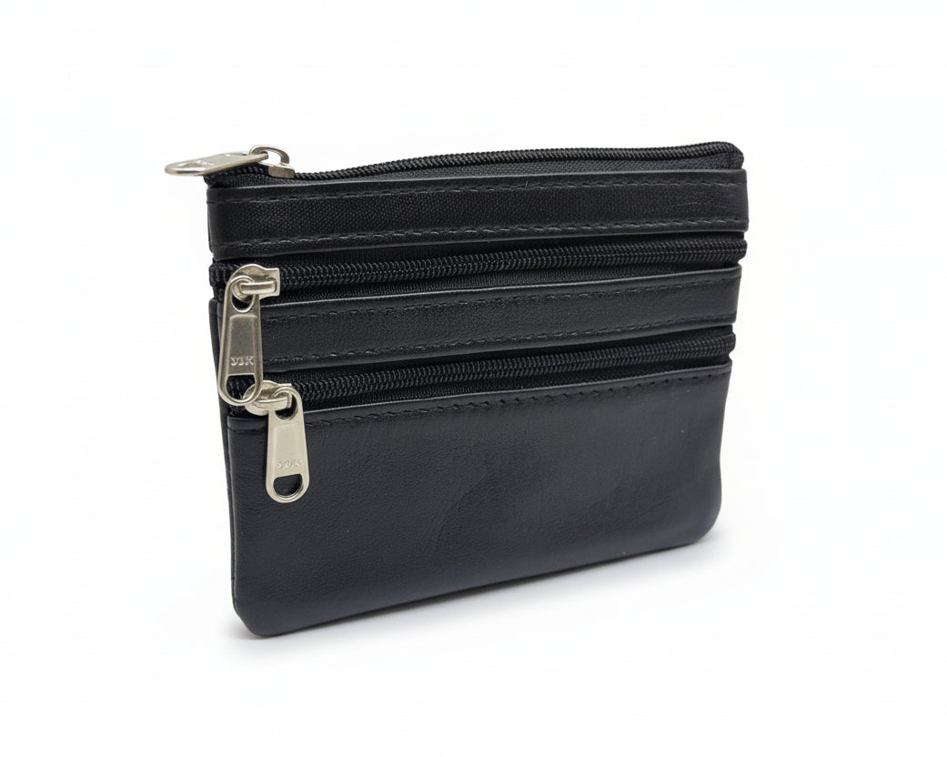 Coin Purse Genuine Leather Organiser Card Holder Pouch Case Wallets Blouse Purse for Women and Girls Pack of one