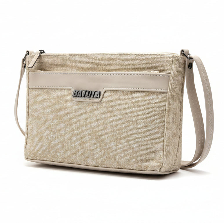 BATUTA HUB Women Crossbody Sling Bag | Premium PU Leather Small Side Bag for Girls & Ladies | Adjustable Strap | Multiple Zipper Pockets | Lightweight Daily Use Purse