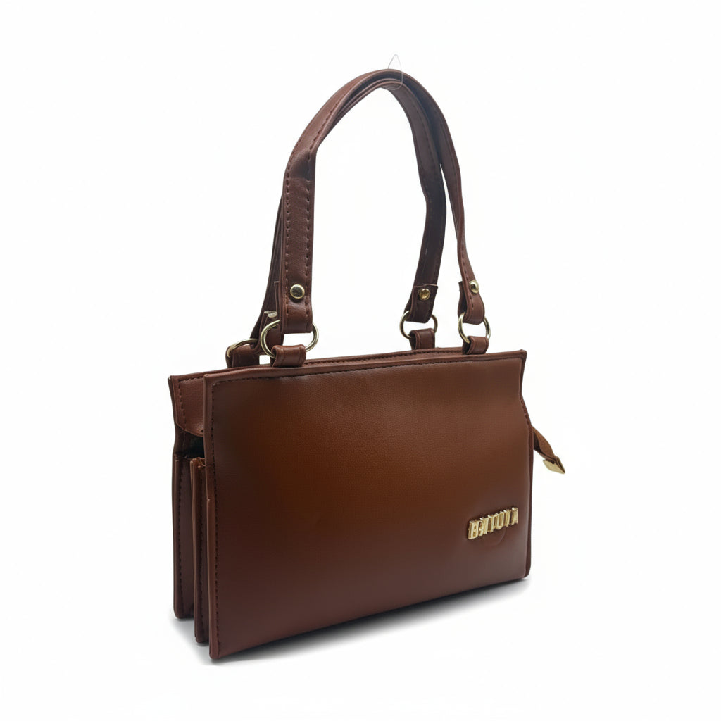 BATUTA Luxury Leather Large Capacity Bag for Women – Stylish PU Leather Satchel Handbag with Multiple Pockets Perfect Travel Bag for Women and Girls