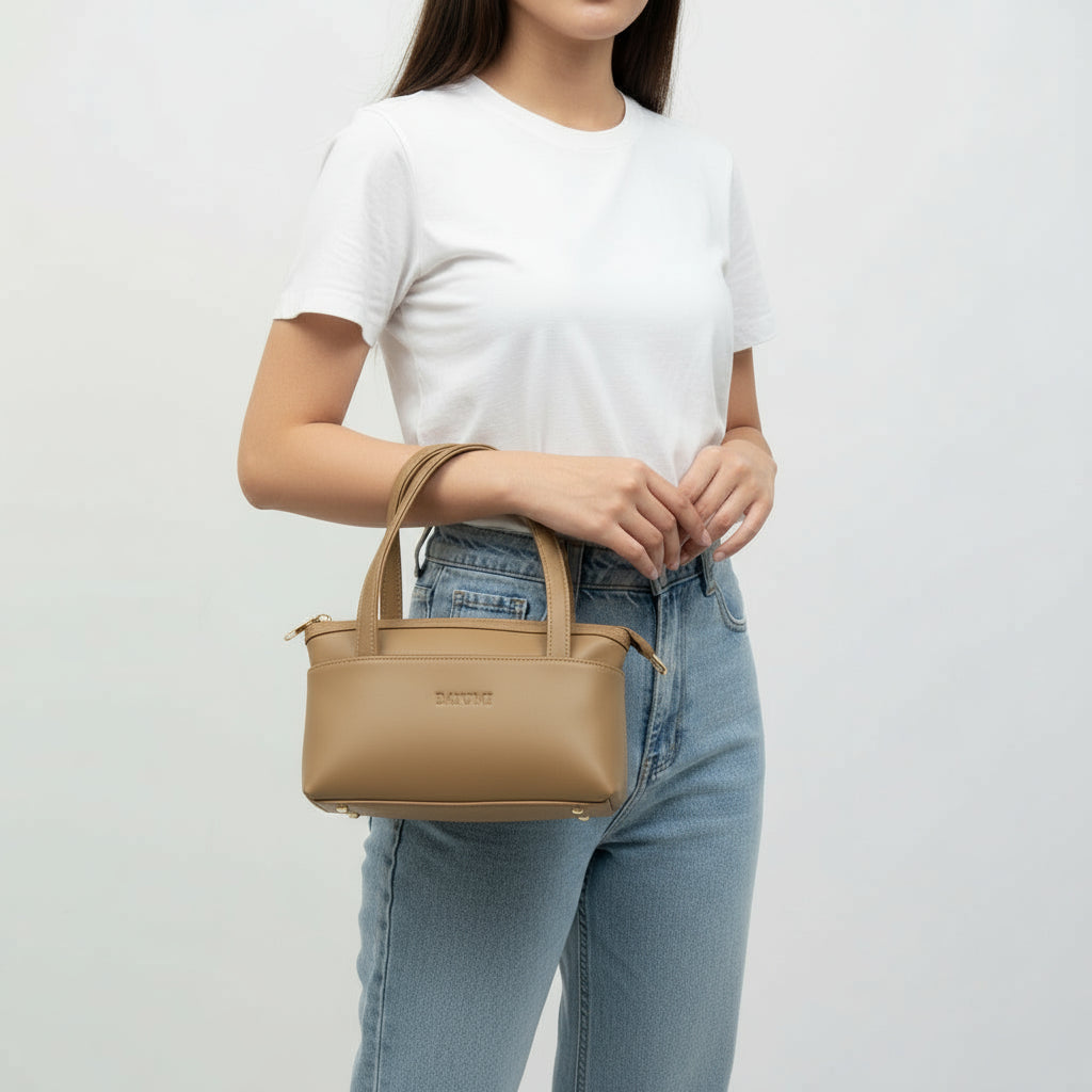 BATUTA HUB Small Handbag for Women, Artificial Leather, Stylish and Lightweight