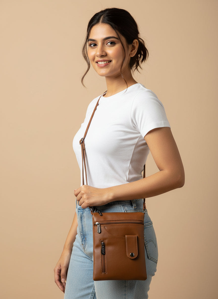 BATUTA Cross Body Mobile Bag for Women: Small Phone Purse Stylish Gift Pouch - Ideal for Girls and Ladies