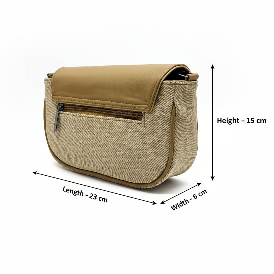BATUTA HUB Women Crossbody Sling Bag | Premium PU Leather Side Bag for Girls & Ladies | Adjustable Strap | Multiple Zipper Pockets | Lightweight Daily Use Purse