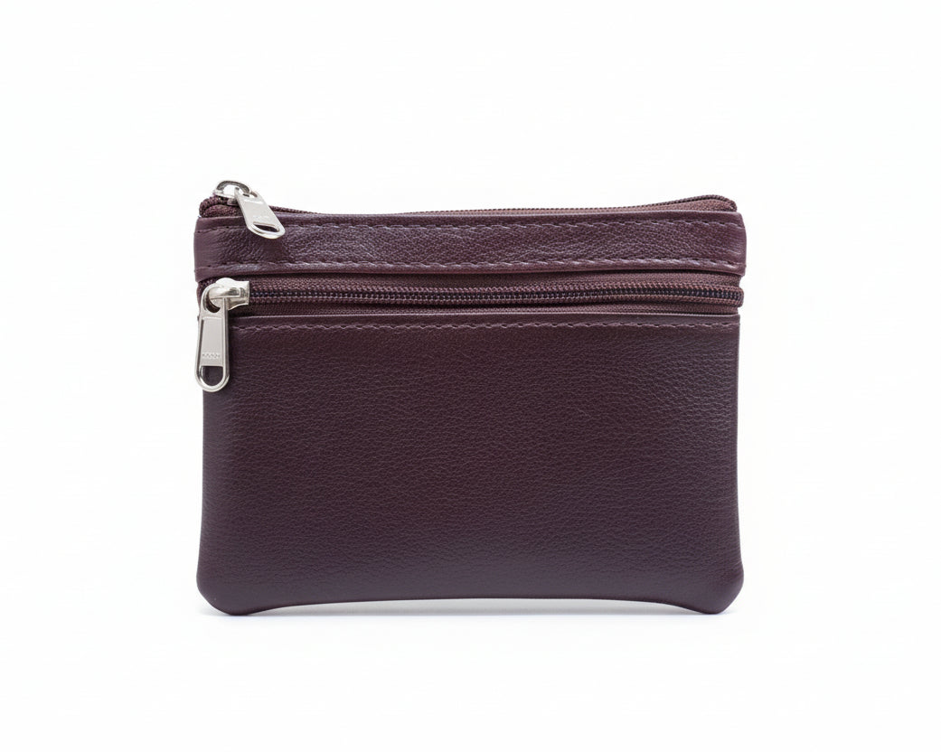 Coin Purse PU Leather Organiser Card Holder Pouch Case Wallets Blouse Purse for Women and Girls Pack of one