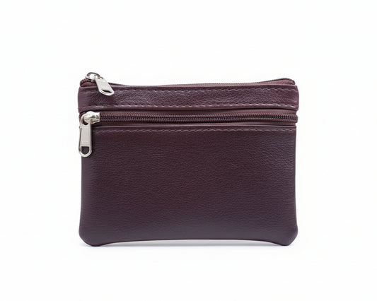 Coin Purse PU Leather Organiser Card Holder Pouch Case Wallets Blouse Purse for Women and Girls Pack of one