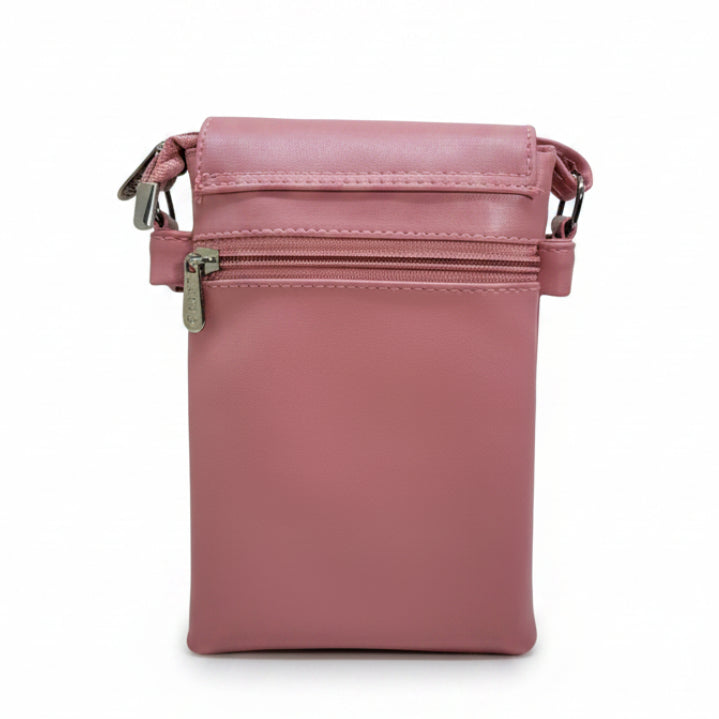 Women’s Premium Sling Crossbody Bag with 2 Pockets & 2 Compartments