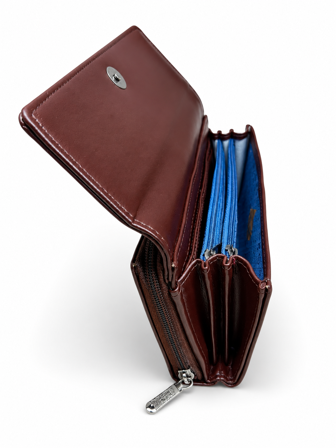 BATUTA Women’s Premium Long Wallet for Women | PU Leather Clutch Wallet | Multiple Card Slots | Cash & Coin Pocket | Stylish Ladies Purse